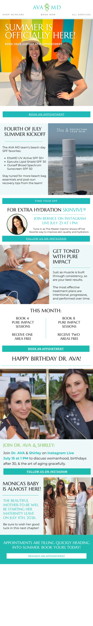 July Promo - AvaMD