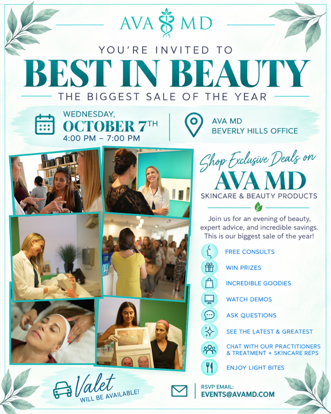 AVA MD October Promo